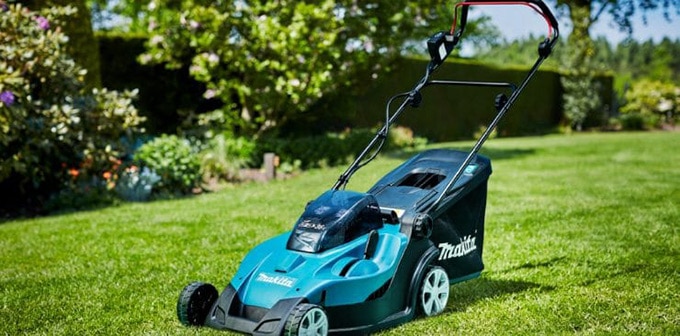 Cortacésped Makita a batería